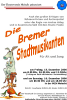Theateraufführung Die Bremer Stadtmusikanten